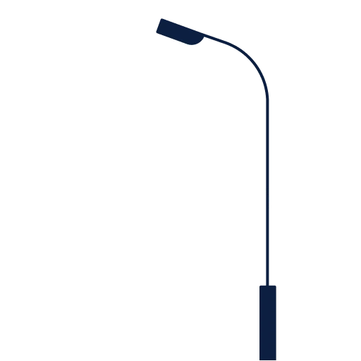 Lampy u obecního úřadu